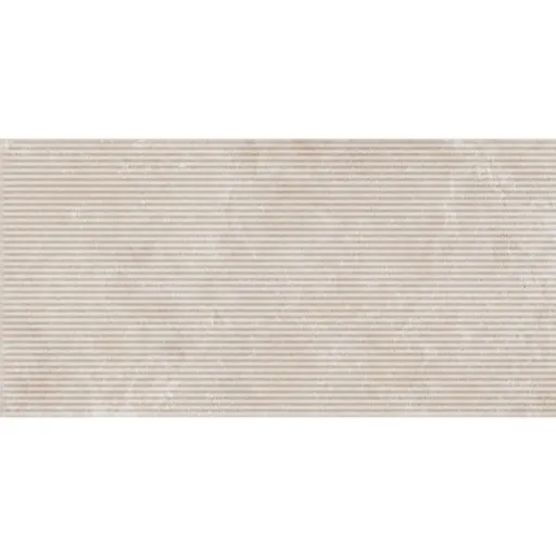 Obklad Ragno Travertino bianco canneto 3D cross cut 60x120 cm reliéfna RCC2