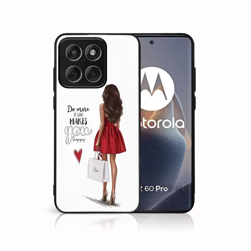 MY ART Ochranný kryt pre Motorola Edge 60 Pro RED DRESS (137)