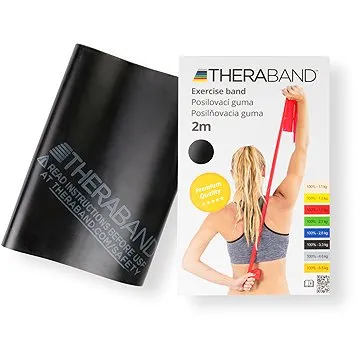 Thera-Band 2 m čierna (8594180680067)