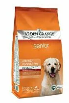 Arden Grange Dog Senior s čerstvým kuracím mäsom a ryžou 12kg
