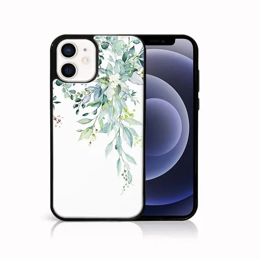 MY ART Ochranný obal pre Apple iPhone 12 mini GREENERY (155)