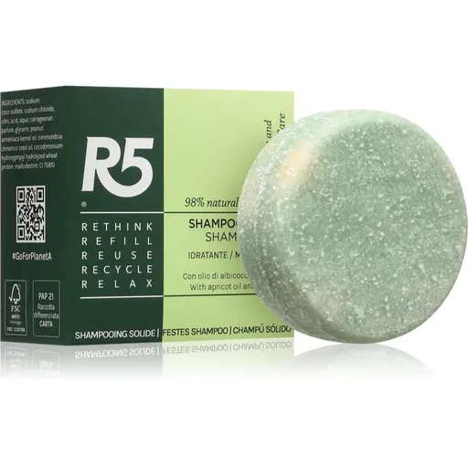R5 Moisturizing tuhý šampón hydratačný 70 g