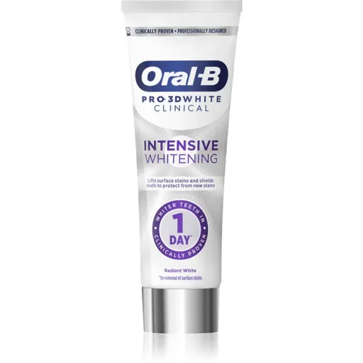 Oral-B Pro-3D White Intensive Whitening intenzívna bieliaca zubná pasta Radiant White 75 ml
