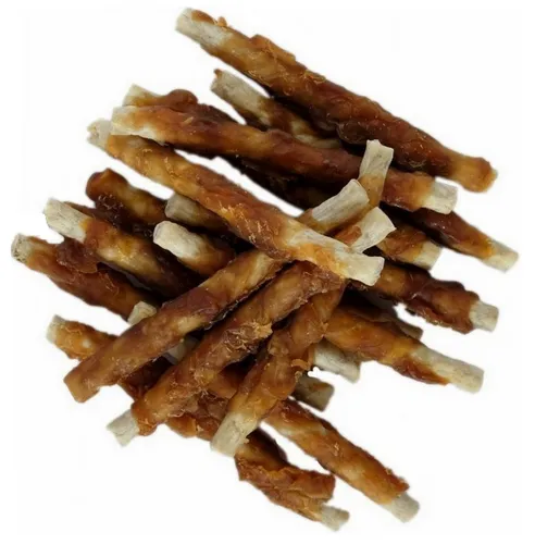 Tyčinka z drvenej byvolej kože obalená králičím mäsom 250 g