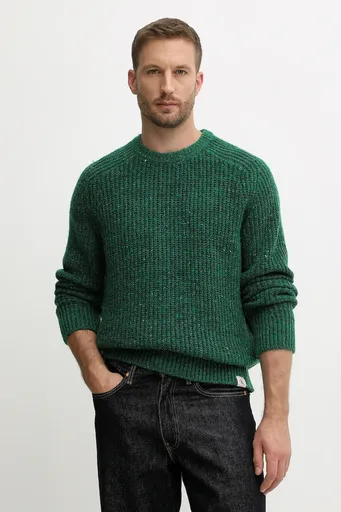 Sveter s prímesou vlny Calvin Klein Jeans