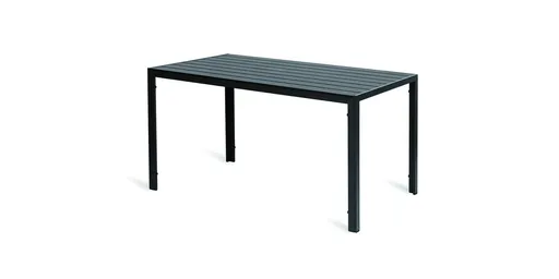 Elvisia Záhradný hliníkový stôl OLSON | antracit 80 x 140 cm