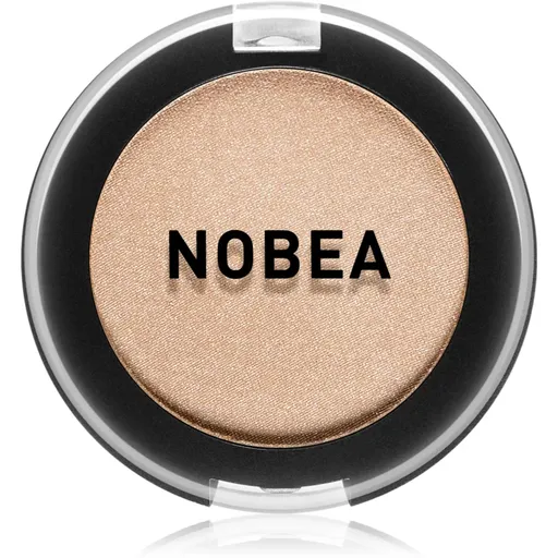 NOBEA Day-to-Day Mono Eyeshadow očné tiene s trblietkami odtieň Toasted almond 3,5 g