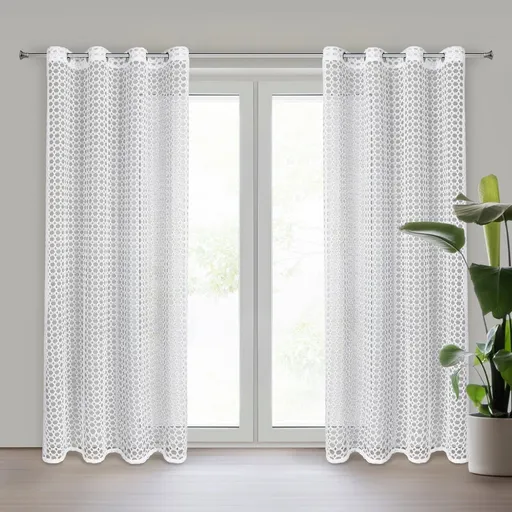 ArtFir Záclona CARMEN K | biela 140 x 250 cm