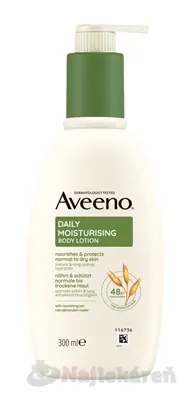 Aveeno DAILY MOISTURISING telové mlieko 300ml