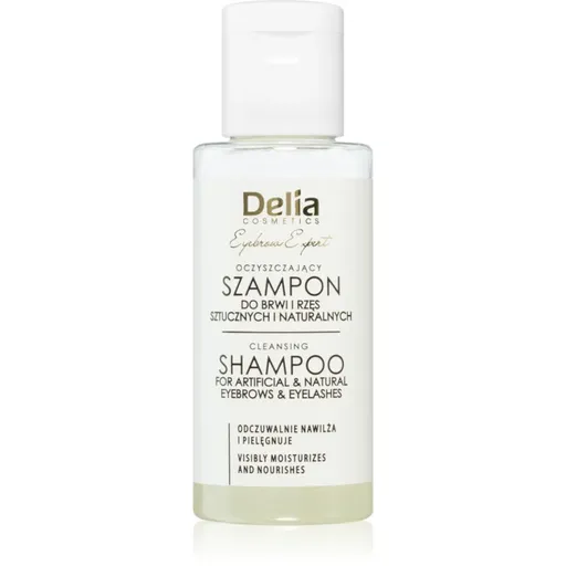 Delia Cosmetics Eyebrow Expert čistiaci šampón na obočie 50 ml