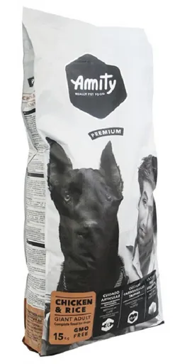 Amity Premium Adult giant granule pre dospelé psy kura s ryžou 15kg