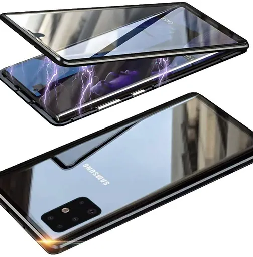 Magnetický kryt 360° Samsung Galaxy S21 Plus 5G čierny