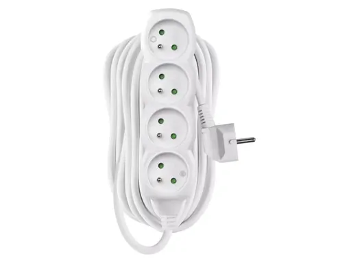 Predlžovací prívod 4 zásuvky 10m EMOS P0410