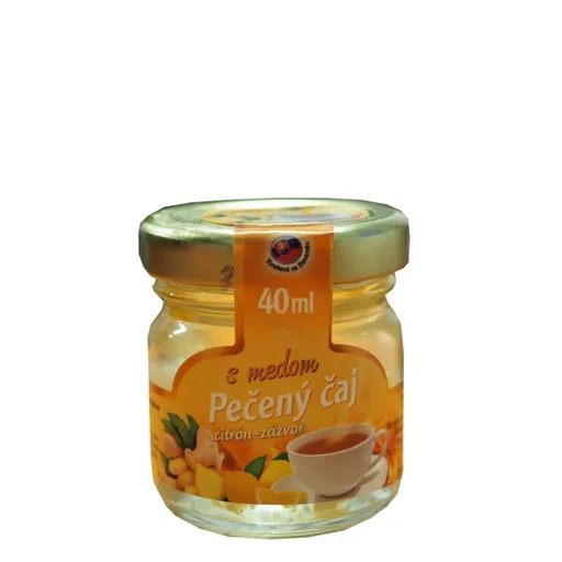 NATUR PROCUCTS Pečený čaj s medom citrón-zázvor 40 ml