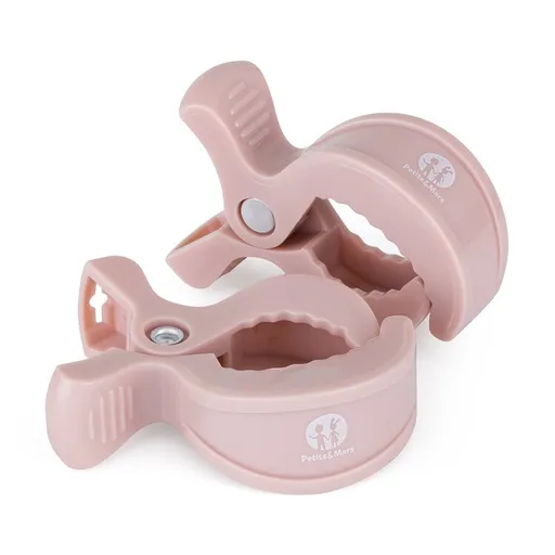 PETITE&MARS Štipec Peg 2 ks Rose,PETITE&MARS Štipec Peg na kočík (2 ks) Rose