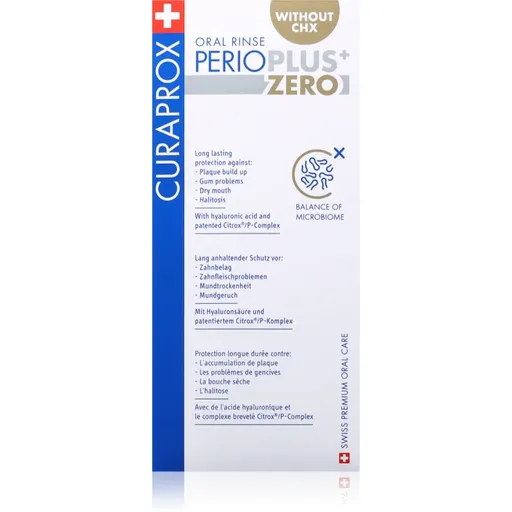 Curaprox Perio Plus Zero ústna voda 200 ml