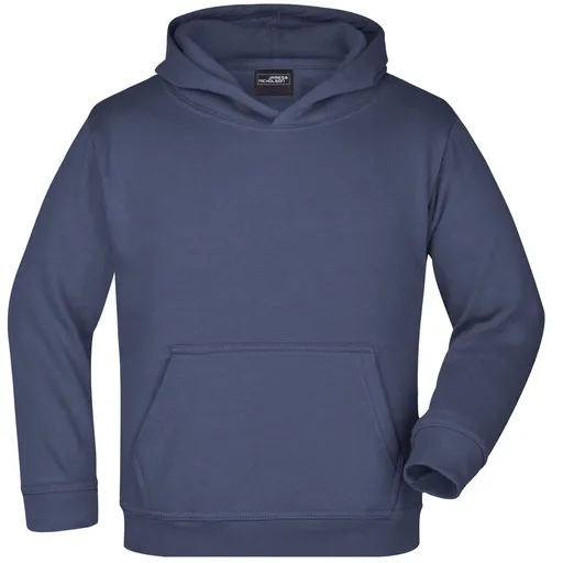 James & Nicholson (Daiber) Detská mikina s kapucňou JN047k - Tmavomodrá | XS