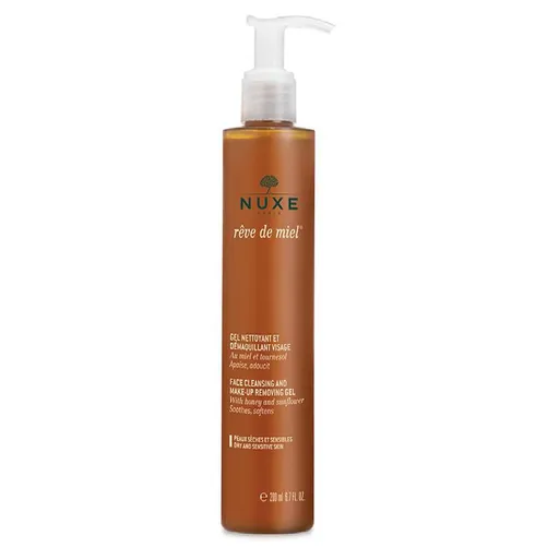 Nuxe Reve de Miel čistiaci gél Face Cleansing and Make-up Removing gél 200 ml
