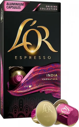 NESPRESSO INDIA KVAPSLE 10ks LOR