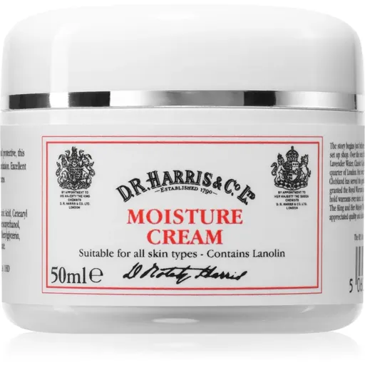 D.R. Harris Moisture Cream vyživujúci hydratačný krém 50 ml