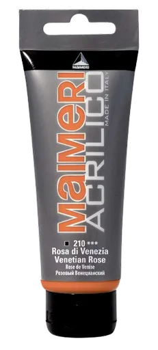 MAIMERI ACRILICO - Akrylové farby 210 - venetian rose, 0,2 L