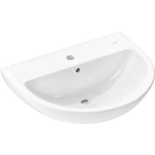 Hansgrohe GladeLake S umývadlo 60x49 cm otvor pre batériu uprostred 60102450