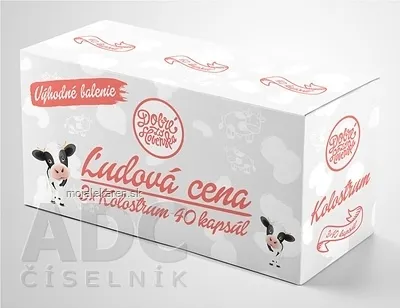 DOBRÉ ZO SLOVENSKA Kolostrum 3x40 kapsúl Výhodné balenie