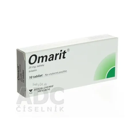 Omarit 20mg 10 tbl