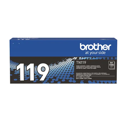 Brother originál toner TN119, black, 1500str., čierna