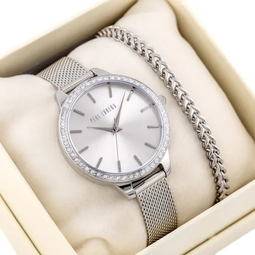 DÁMSKA DARČEKOVÁ SADA PAUL LORENS - Hodinky + náramok (zg545f)