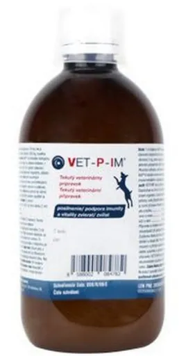 VET-P-IM sirup na posilnenie imunity zvierat 500 ml