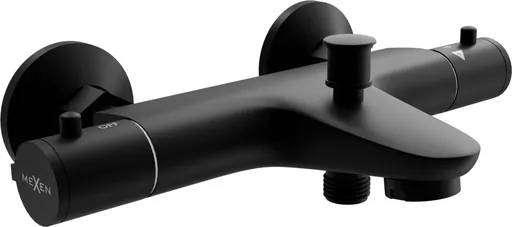 MEXEN - Termostatická vaňová batéria Nox, čierna 77350-70