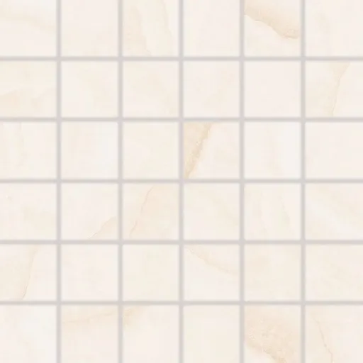 Mozaika Rako Onyx svetlo béžová 30x30 cm lesk WDM05834.1