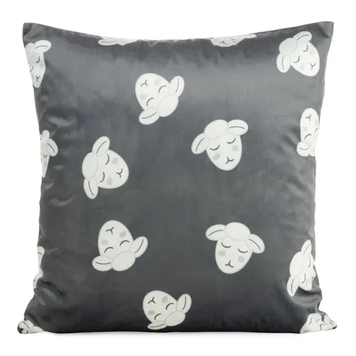 ArtFir Obliečka na vankúš KIDS 1C | sivá/biela 45 x 45 cm