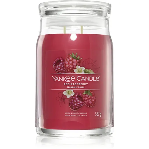 Yankee Candle Red Raspberry vonná sviečka Signature 567 g
