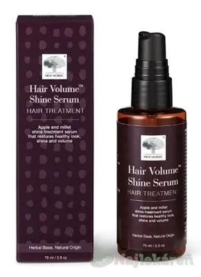 New Nordic Shine Serum vyživujúce sérum na vlasy 75 ml