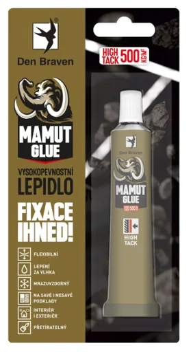 MAMUT lepidlo HIGH TACK - Vysokopevnostné lepidlo biela 25 ml