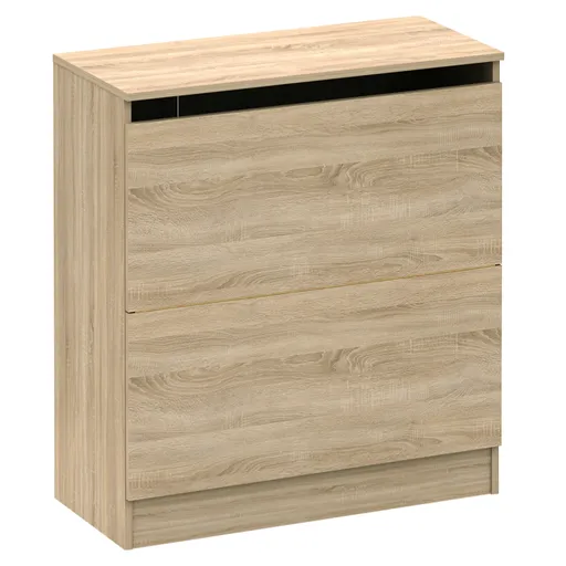 Perinový matrac BETTY 2, dub Sonoma