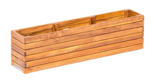 DEOKORK Záhradný teakový kvetináč FIORI II