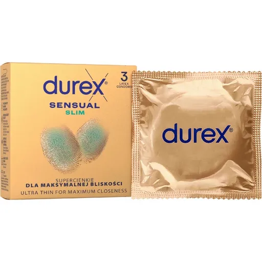 DUREX Sensual slim 3 kusy