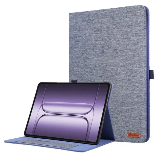 FABRIC Zaklápací obal pre OnePlus Pad 3 modrý