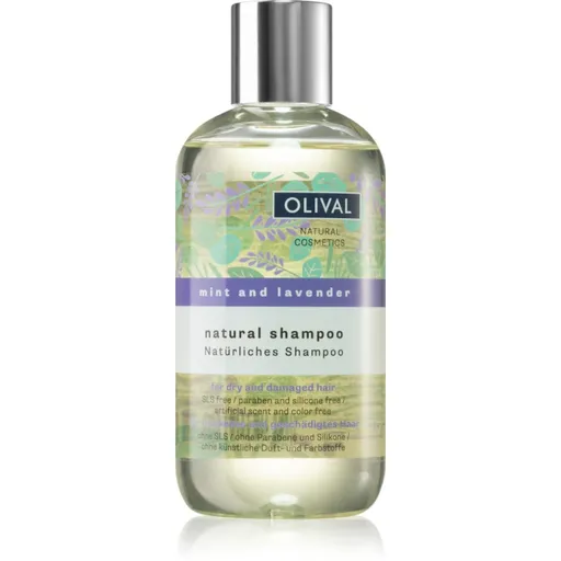Olival Natural Mint and Lavender prírodný šampón pre suché a poškodené vlasy 250 ml