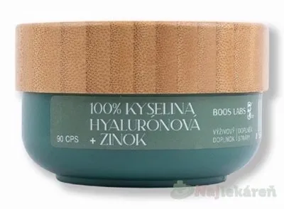 Boos Labs Kyselina Hyalurónová + Zinok 90ks