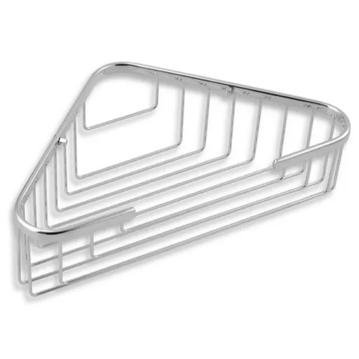 Novaservis Metalia rohová polička chróm 6079.0