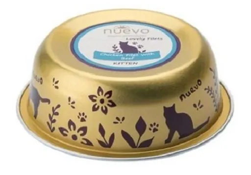 Nuevo Kitten kura a hovädzie 12 x 85 g