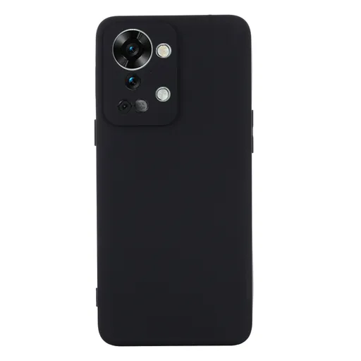 RUBBER Ochranný kryt pre OnePlus Nord 2T 5G čierny