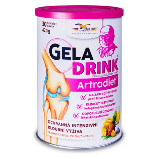 GELADRINK Artrodiet nápoj ananás 420 g