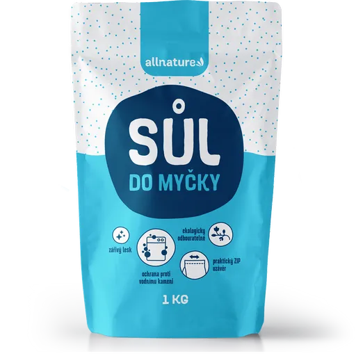 ALLANTURE Soľ do umývačky 1000 g