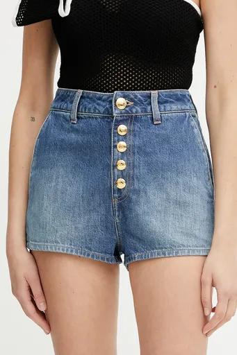 Rifľové krátke nohavice Elisabetta Franchi