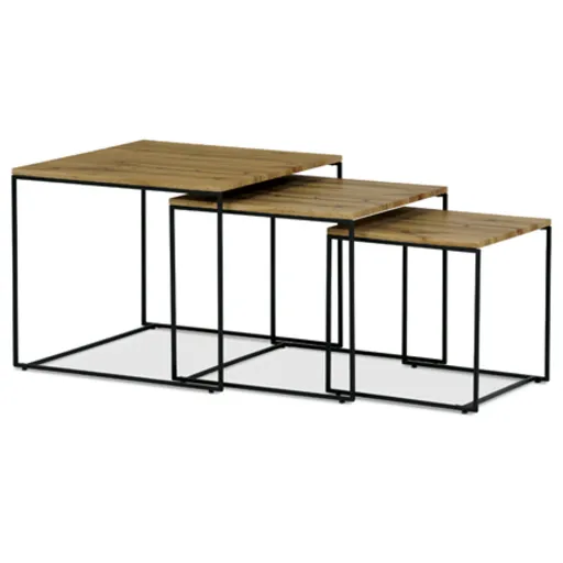 Konferenčný stolík Autronic 60x51 cm hnedý MDF AF-3008 OAK